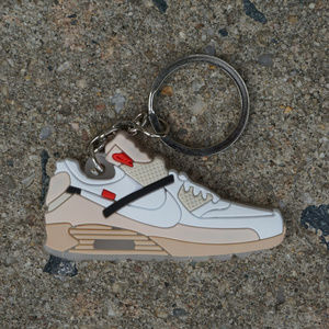 Nike Air Max 90 Off White Shoe Sneaker Keychain